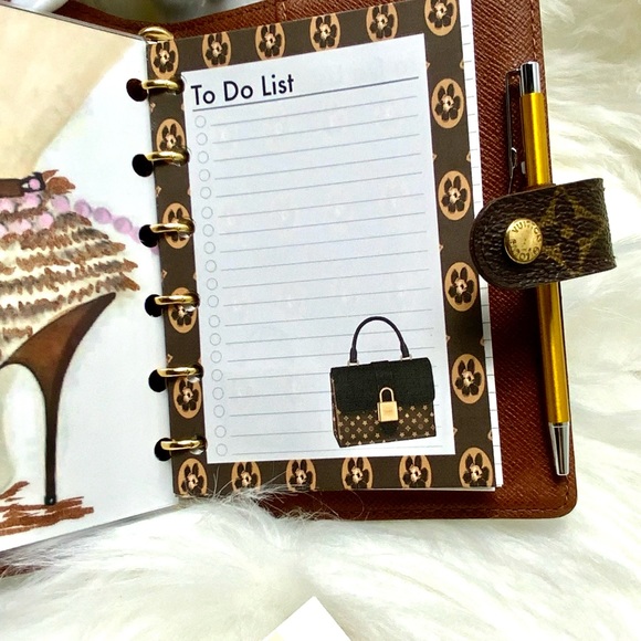 Louis Vuitton Monogram Agenda PM monogram full loaded 🚩 SOLD OUT 🚩 - Picture 3 of 12